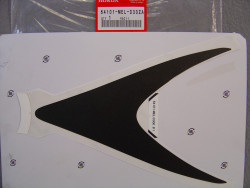 Décor autocollant de carénage supérieur pour modèle CBR1000RR7 2007 code coule -
