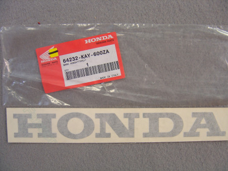 Autocollant réservoir Honda NX125K 1989 - Réf. 64232KAY600ZA