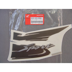 Autocollant Carénage Avant Droit Honda CB500S - 86161MY5G30ZA