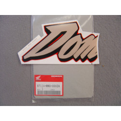 Décor autocollant carénage gauche Honda NX650 87114MN9000ZA