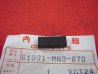 Tampon caoutchouc bulle Honda NX650 - Réf. 61331MN9870