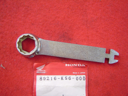 Clé à bougie et rayons Honda CR — Réf. 89216-KS6-000