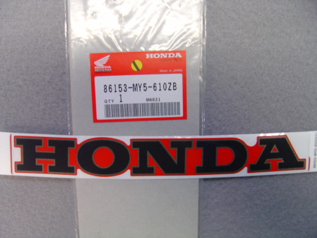 Décor autocollant réservoir gauche Honda CB500R 1994 | Ref 86153MY5610ZB