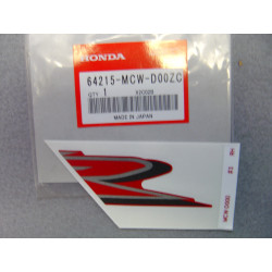 Décor autocollant auvent droit Honda VFR800 02-03 – Réf. 64215MCWD00ZC