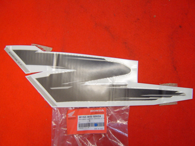 Décor autocollant réservoir gauche Honda CB500 98/99 NOS