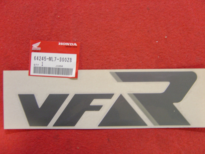 Décor Autocollant Auvent Inférieur Honda VFR750FG 86 - Réf 64245ML7300ZB