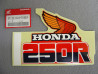 Autocollant réservoir droit Honda XL250RF 85 | 87122-KL4-700ZA