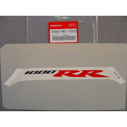 Autocollant carénage siège arrière Honda CBR1000RR4 2004