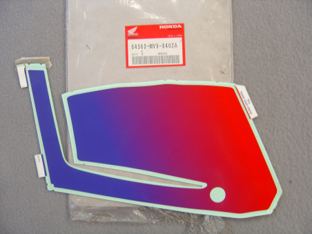 Décor Autocollant Capot Inférieur Gauche Honda CBR600FR