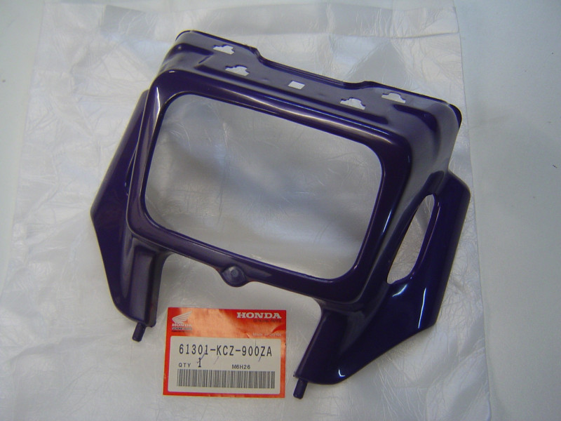 Plaque phare Honda XR250RT XR400RT 96 - Réf 61301KCZ900ZA