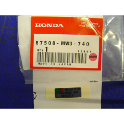 Autocollant Sécurité Honda CB600F Hornet 98-99 | Réf. 87508MW3740