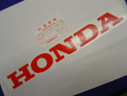 Décor autocollant Droit Type 2 Honda XL600VH 87 | Réf. 87138-MM9-300ZB