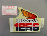 Autocollant réservoir droit Honda XL125SF SH - Réf 87133KB1970