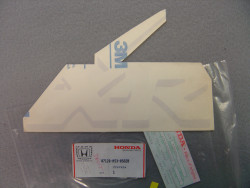 Décor autocollant de cache latéral droit de MTX125 HONDA 87126-KS3-850ZB