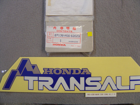 Décor autocollant carénage Honda XR600 1989-1990 | Réf. 87138MS6620ZB