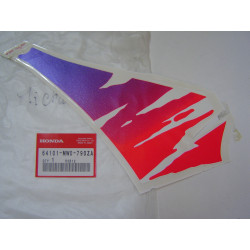 Autocollant tête de fourche droit CBR900 93 Honda 64101MW0790ZA