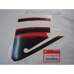 Décor autocollant flanc carénage D Honda CBR600 1998 - Ref 64315MALG30ZC