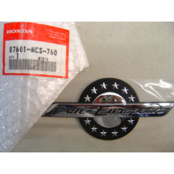 Emblème carénage Pan European ST1300 Honda 87601-MCS-760