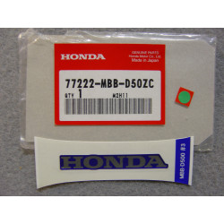 Décor Autocollant Siège Honda VTR1000F 2002 – Réf. 77222MBBD50ZC