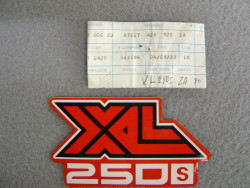 Décor Autocollant Honda XL250SA 80 Canada Type 1 | 87127-428-920ZA