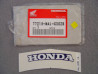 Autocollant carénage siège Honda CBR600FW 1998 R127A