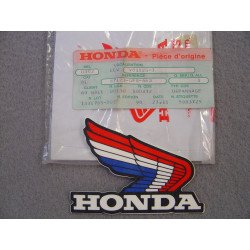 Autocollant réservoir droit Honda QR50F 1985 – Réf. 87123GF8660