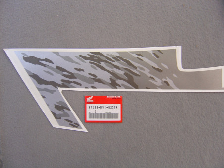 Autocollant réservoir droit Honda XRV750N 1992 - Réf. 87138MV1930ZB