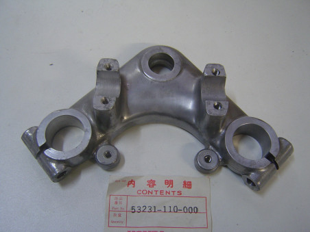 Té supérieur de fourche Honda SL125 TL125 - Réf. 53231110000