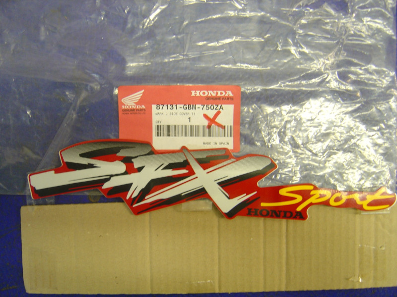 Décor Autocollant Gauche Cache T1 Honda SFX 50 S 1995