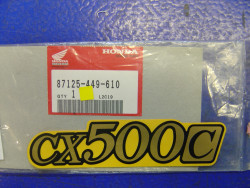 Décor autocollant de cache latéral G/D de CX500C 80 série 2125313--