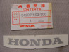 Décor autocollant bulle Honda CBR1000FK 89 – Réf. 64207MS2300
