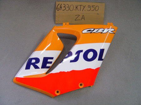 Flanc carénage droit Honda CBR 125 2005 – Réf. 64330KTY950ZA