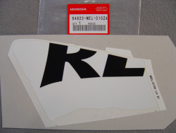 Autocollant Carénage Inférieur Gauche Honda CBR1000RR 2005