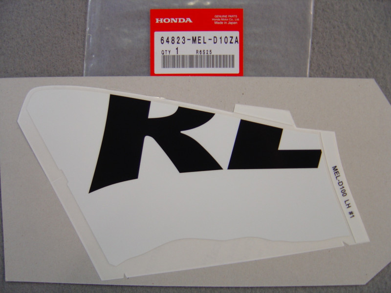 Autocollant Carénage Inférieur Gauche Honda CBR1000RR 2005