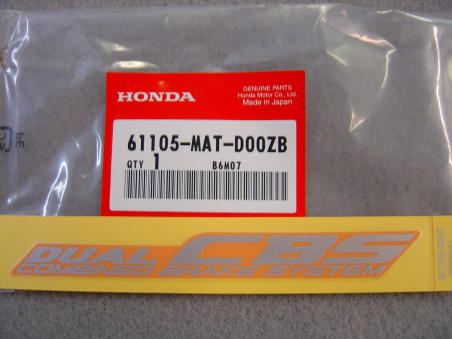 Décor autocollant CBS Honda CBR1100XX 1999 R101 | Réf. 61105MATD00ZB