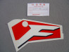 Décor autocollant carénage gauche Honda CBR600FS 1995 NH1K