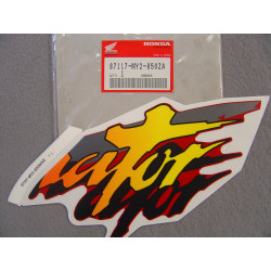 Décor autocollant réservoir gauche Honda NX650R 1994 - 87117MY2850ZA