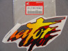 Décor autocollant réservoir gauche Honda NX650R 1994 - 87117MY2850ZA