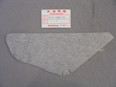 Décor autocollant cache latéral Honda XL600RMG | 87127MM0620
