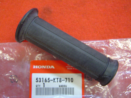 Poignée caoutchouc coté droit CB1000 CBF 600 HONDA 53165-KT8-710