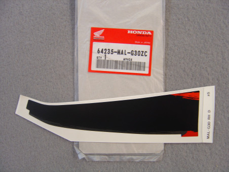 Décor Autocollant Carénage Honda CBR600FW 1998 NH190
