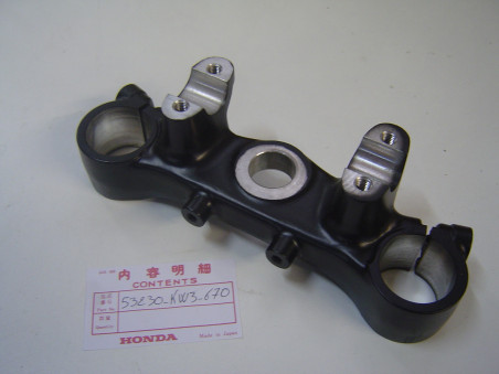 Té supérieur de fourche Honda NX250 88/93 - Réf. 53230KW3670