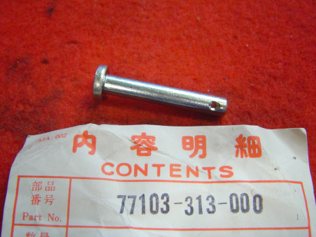 Axe charnière selle Honda CB350F CB500 CB550 – Réf. 77103313000