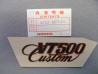 Décor autocollant cache latéral gauche Honda VT500CD 83
