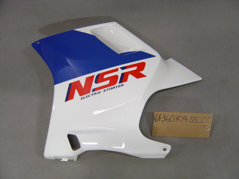 Garniture gauche Honda NSR125R 89 - Réf. 64360KY4880ZC