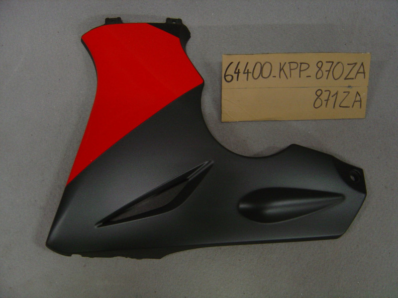 Flanc de carenage de CBR125 JC34 HONDA 64400-KPP-870ZA