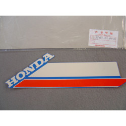 Décor autocollant réservoir gauche Honda MT80SA | 87124184610ZC