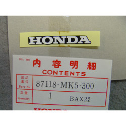 Décor autocollant feu AR Honda XL600LM RM 85-86 | Réf. 87118MK5300
