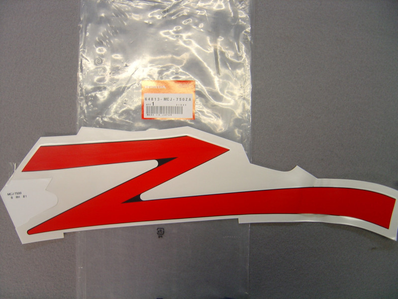 Décor Autocollant B Auvent Inférieur Droit Honda CBR900 2002