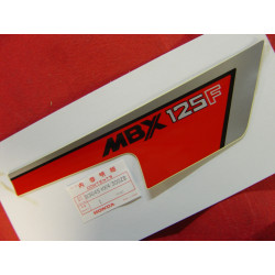 Décor Autocollant Droit Honda MBX125FE/FF 84/85 NH-1 | 83645KK4300ZB